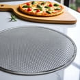 thumbnail image 4 of Mainstays Uncoated 16" Stainless Steel Pizza Pan Screen, Crisper, Large, Gray, 4 of 11