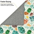 thumbnail image 6 of XMXT Microfiber Drying Mats, Colorful Raindrop Prints Absorbent Dish Drying Mat for Kitchen Counter, 16 x 18 inches, 6 of 9