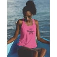 thumbnail image 2 of Mothers Day Thin Lettering Racerback Tank Women -Image by Shutterstock, Female Small, 2 of 4