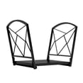 thumbnail image 4 of Fire Beauty Firewood Log Rack, Iron Wood Lumber Storage Holder for Fireplace, Heavy Duty Log Storage Bin for Firepit Stove Accessories, 4 of 6