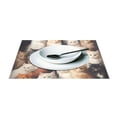 thumbnail image 3 of Many Cats 12×18 inch Placemats Heat Resistant Washable Foldable Rectangular Placemats Set Decoration Indoor Outdoor for Kitchen Dining Table 4PCs, 3 of 8