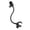 28cm, variant on Gooseneck Mic Stand Microphone Stand For Desk Mount With Clamp Mic Holder for Music Recording Equipment