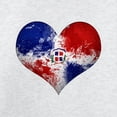 thumbnail image 3 of CafePress - Dominican Heart Long Sleeve T Shirt - Unisex Cotton Long Sleeve T-Shirt, 3 of 4