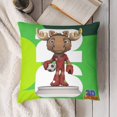 thumbnail image 4 of MapleFundas de almohada de terciopelo con tema, regalos de funda de almohada, decoración para el hogar, cojín de lanzar, regalo de cumpleaños para fans y parejas. 61*61cm., 4 of 6