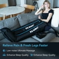 thumbnail image 4 of FIT KING Système de Récupération par Compression d'Air Rechargeable, Bottes de Massage pour Jambes Complètes pour Amélioration de la Circulation et Récupération Rapide (Moyen), 4 of 7