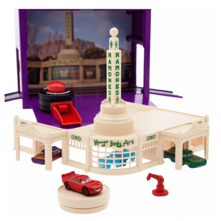 Disney Parks Ramone's Body Shop On-the-Go Play Set – Cars