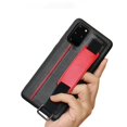 thumbnail image 3 of Leather Case Compatible With Samsung Galaxy S22 Ultra/s22+/s22, Shockproof Protective Cover With Wristband, 3 of 5