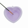 thumbnail image 3 of Unique Bargains 1 Pc Portable Heart Makeup Brush Cleaning Mat Purple, 3 of 7
