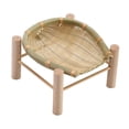 thumbnail image 2 of Cesta tejida de bambú para guardar verduras, ideal para armarios, cocinas y hogares. 16cm, 2 of 9