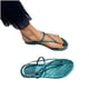 thumbnail image 4 of Amzcrzy Zapatos de mujer,Zapatos de mujer,Zapatillas de mujer, Sandalias romanas con punta plana y puntera para mujer, de verano, a la moda, para playa Sandalias Mujer Zapatillas De Casa, 4 of 5
