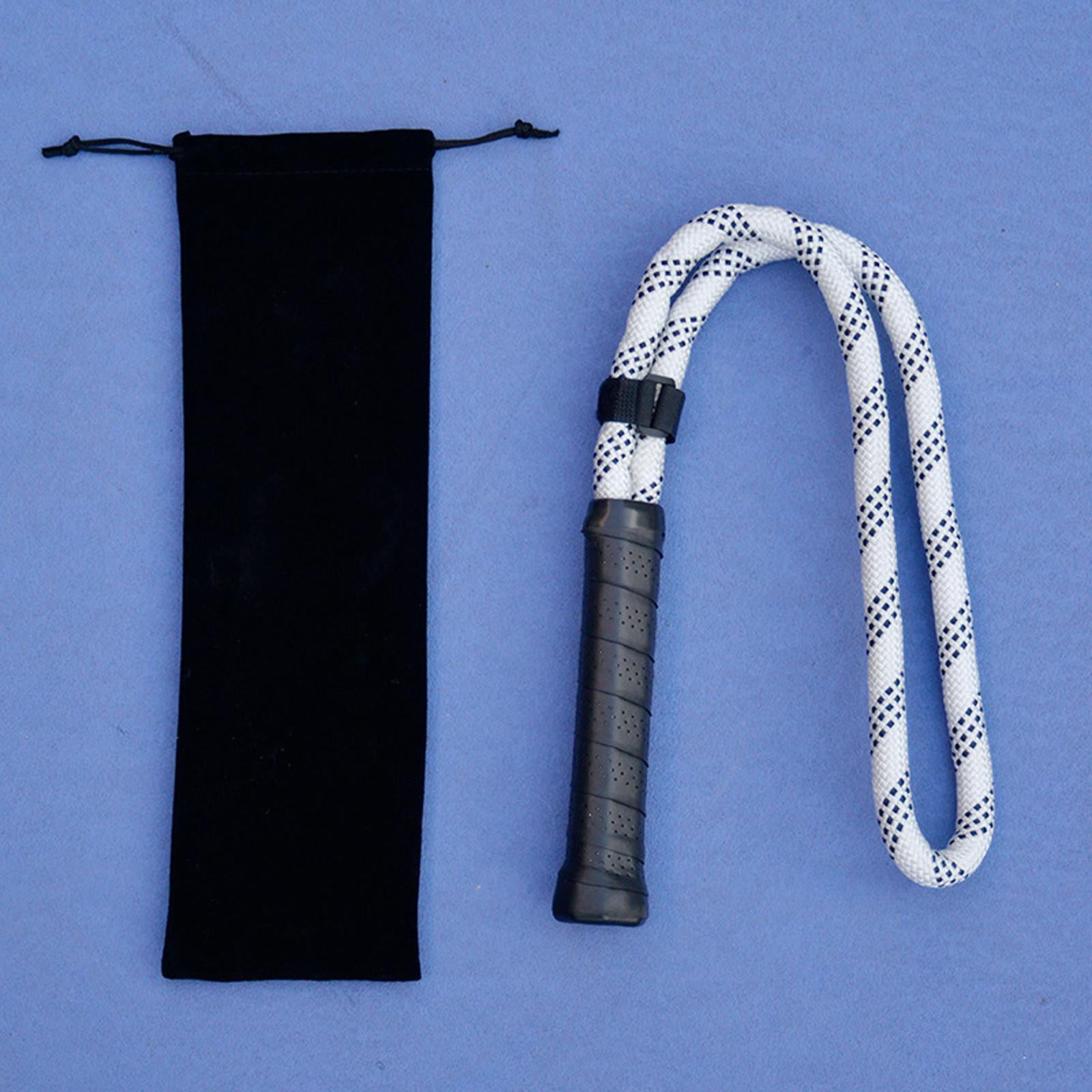 GARENDE Tennis Swing Rope Comfortable Grip Tempo Auxiliary Tool Tennis Serve Trainer white