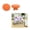 orange, variant on Joystick Cap Replacement for 8BitDo Ultimate 2C Controller – Anti-Loosening Reinforced Thumbsticks, Anti-Slip Design, Repair & Modification Parts (2 Pack, PLA)