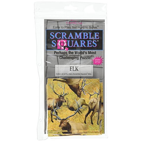 Scramble Squares Puzzle Elk