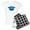 With Checker Pant, variant on CafePress - Blue Graduation Cap Women's Light Pajamas - Women's Short Sleeve Print T-Shirt and Pants Light Cotton Pajama Set