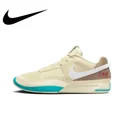 thumbnail image 3 of Zapatillas de baloncesto Nike Original JA 1 Low Top cómodas con absorción de impactos para hombre y mujer, color blanco, 3 of 5
