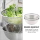 thumbnail image 3 of Stainless Steel Kitchen Drain Strainer Set Ring Bowl for Drain Sink Colander Set Food Container Set, 3 of 5
