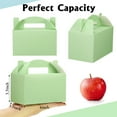 thumbnail image 2 of 24 Pcs Back to School Gable Gift Box Colorful Paper Candy Snack Goodie Cake Treat Boxes for Birthday Wedding Party Favors, 6 x 3.5 x 3.5 Inch(Pastel), 2 of 6