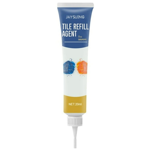 Reparación de juntas de azulejos, masilla blanca de alta resistencia para juntas, reparación y renovación de tubos, sellador de juntas para azulejos de baño, ducha y cocina, pintura de secado rápido