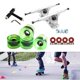 thumbnail image 4 of Camión De monopatín Zulema Ruedas De Camiones De Skate Plata Claro Verde, 4 of 8