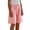 Red, variant on YunPes Girls Knee Length Gingham Shorts Bermuda Plaid Pants with Elastic Waist Baggy Straight Leg Kids Summer Lightweight Short Pants