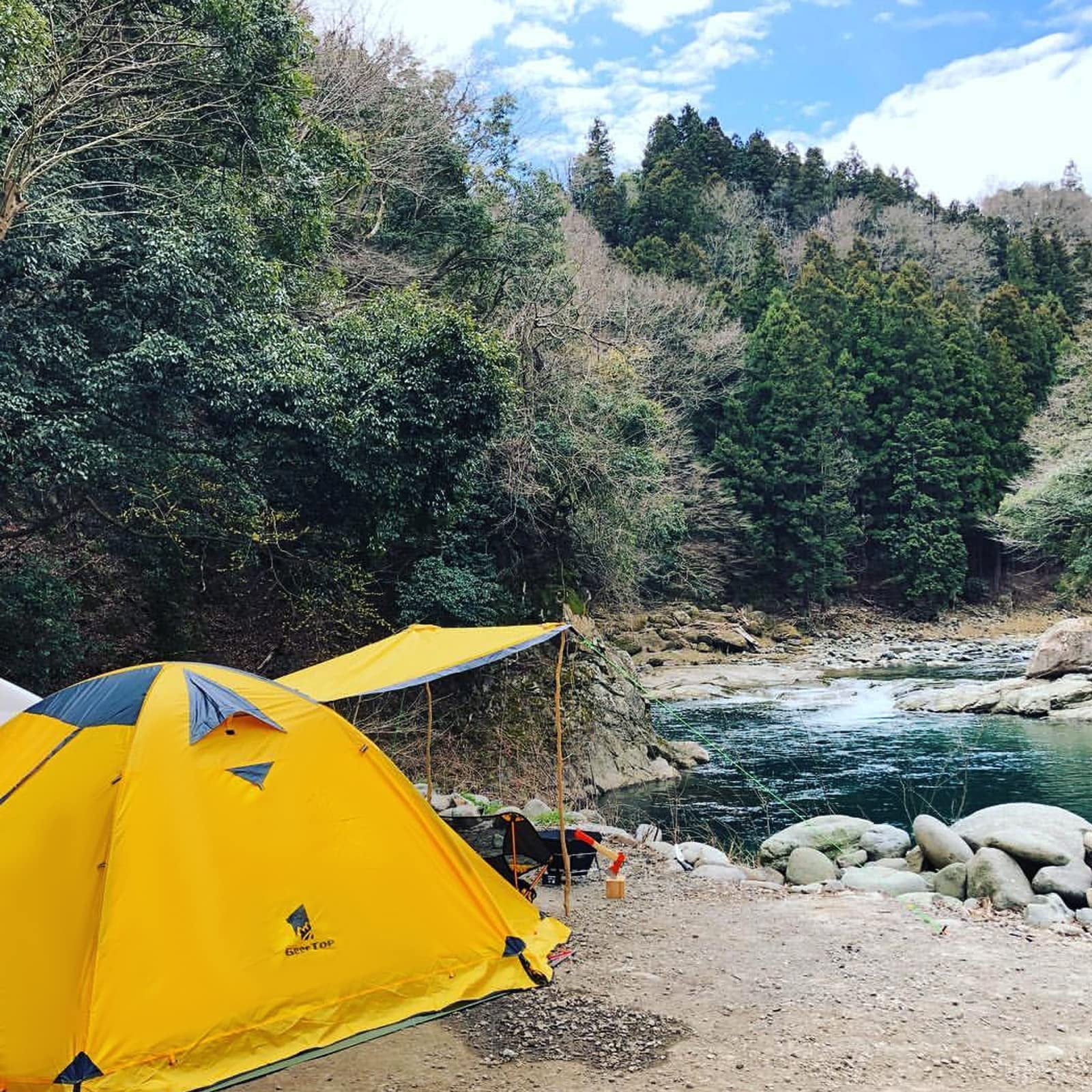 GEERTOP 4 Person 4 Season Tent for Camping Waterproof Double Layer Easy Set Up Family Tent for Camping Hiking Backpacking Outdoor Travel