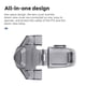 thumbnail image 2 of Tapa de la lente de la cámara Gimbal Protector Case Cap para DJI FPV Drone Accesorios, 2 of 7