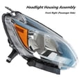 thumbnail image 3 of Labwork Headlight Assembly Black Halogen Headlamp Housing NI2503244 Fit for 2016 2017 2018 Nissan Sentra, Front Right (Passenger Side), 3 of 5