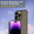 thumbnail image 3 of Case for iPhone 14 Pro Max 2022 (6.7 Inch), Simplicity Shockproof TPU Phone Cover for iPhone 14 Pro Max, Dark Grey, 3 of 13