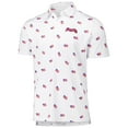 thumbnail image 2 of Men's Antigua White Atlanta Braves  Americana Polo, 2 of 3