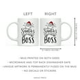 thumbnail image 5 of Koyal Wholesale Santa Claus Ceramic Coffee Mug, Santa's Favorite Boss, 5 of 5
