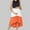 Orange, variant on Fengqque Nursing Maternity Maternity Postpartum Comfort Dress Pajamas Casual Comfort Color Block Irregular Pregnant Dress
