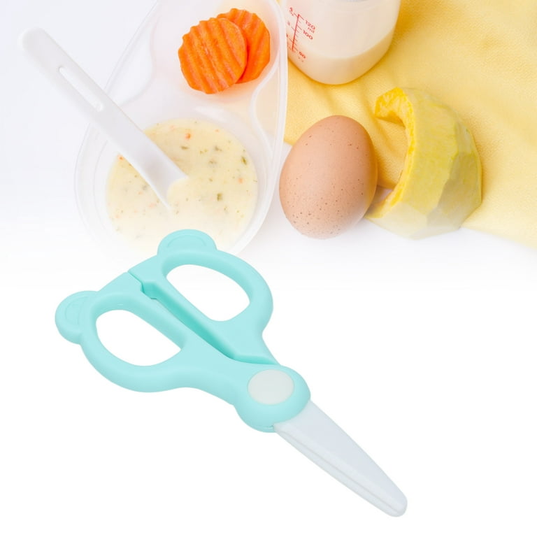 Infant Feeding Aid Scissors Ceramic Baby Food Scissors For Baby Supplies