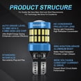 thumbnail image 5 of MAXGTRS 2x T15 W16W 921 912 LED 4014+3030 6000K Bulb Backup Car Reversing Light Backup Canbus Turn Signal Lamp, 5 of 11