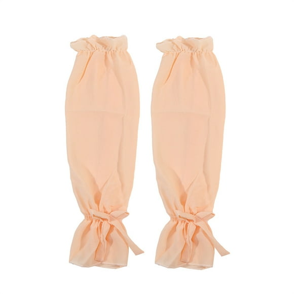 Summer Loose Sunscreen Driving Ice Silk Sleeve Female Long Length UV Protection Sleeve Arm Arm Glove Ice Sleeve chiffon ZR