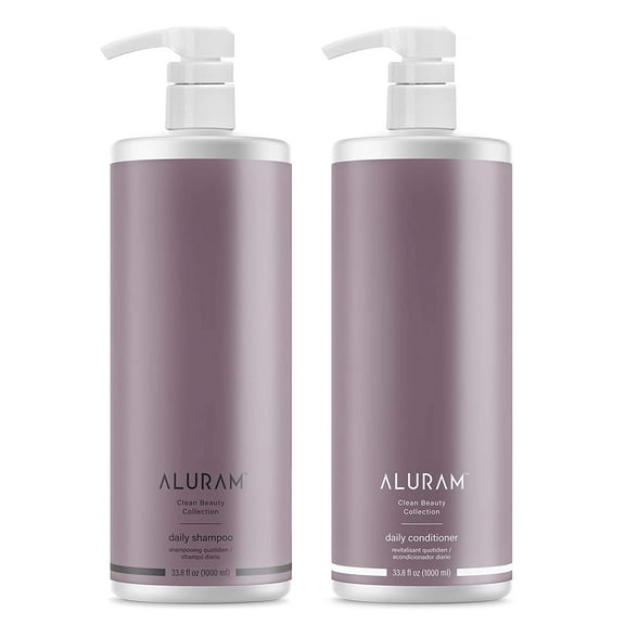 ALURAM Daily Shampoo & Conditioner Set, 33.8 Fl Oz