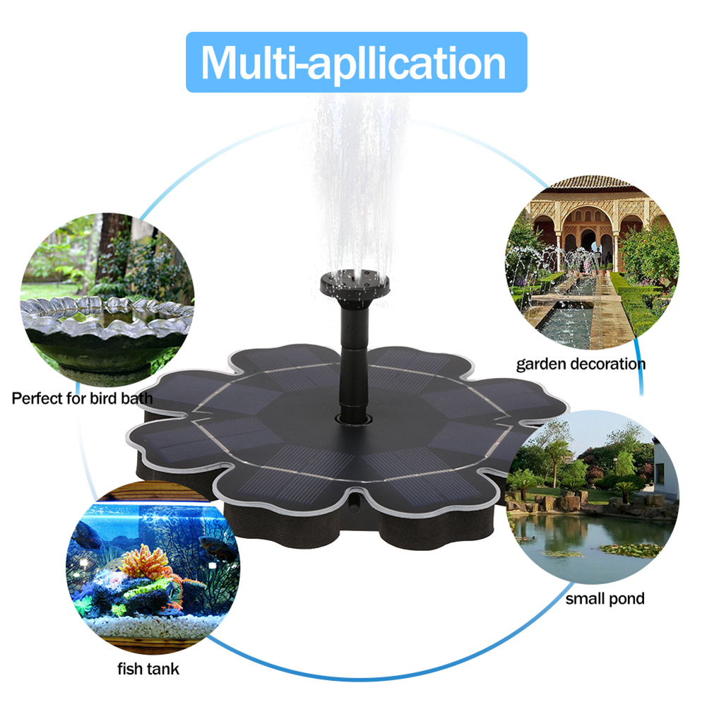 Pumps Circulation 2 5w Waterproof Solar Panel With Submersible Pump Solar Powered Fountain Kit For Bird Bath Garden Fountain Small Pond Water Circulation Solar Fountain Pump Patio Lawn Garden Newid Com Sg