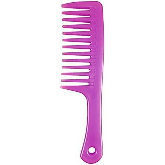 Anti-Static Large Wide Tooth Comb Hairdressing Comb Women Hanging Hole Handle Grip Curly Hair Hairbrush Beauty Hair Combs