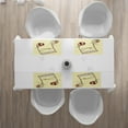 thumbnail image 3 of Ambesonne Music Place Mats Set of 4, Keyboard Musical Note, Standard Size, Multicolor, 3 of 4