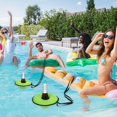 thumbnail image 4 of Lsupdaol 1 Pcs Neoprene Floating Drink Holder Medium Floating Coaster Pool Drink Holder Floating Cooler Float Cup Holder Inflatable Drink Holder for Swimming Pool Party Hot Tub Water Fun, 4 of 6