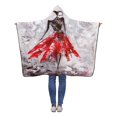 thumbnail image 1 of HATIART Jeune Femme Rouge Robe à Capuchon Couverture 40x50 Pouces Enfant en Bas Âge Bébé Garçons Filles Jeter Couvertures Wrap, 1 of 2