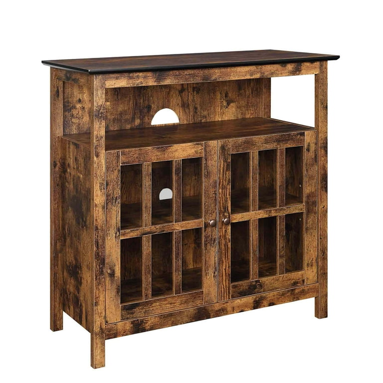 Low cabinet in boho chic style with 4 drawers - Mobili Rebecca