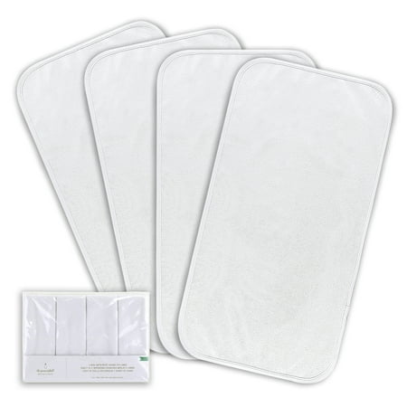UPC: 0841297165818 | The Peanutshell 4 Pack Changing Pad Waterproof Liners for Baby Boy or Baby Girl