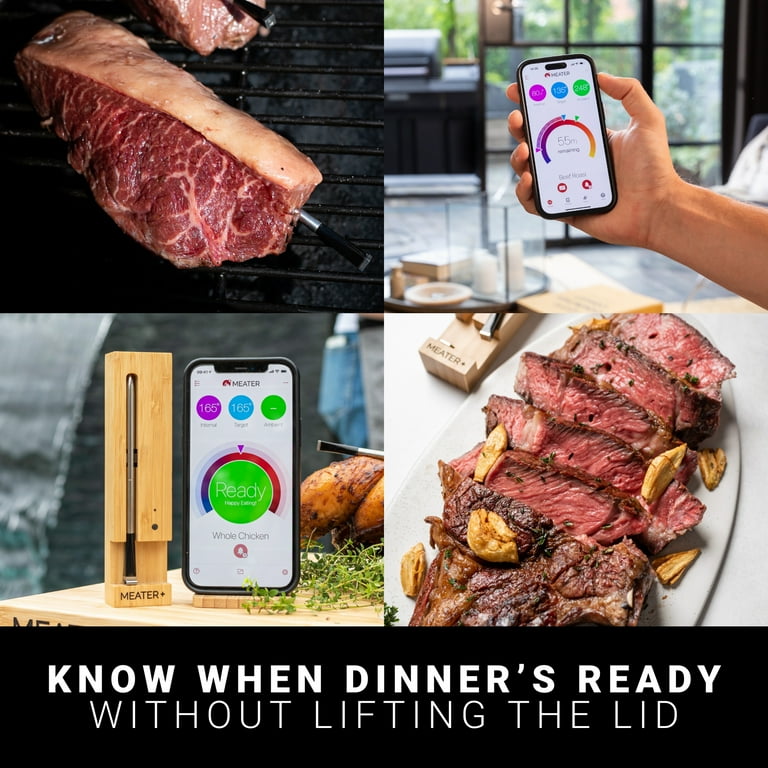 MEATER Plus: Smart Bluetooth Wireless Meat Thermometer | For BBQ