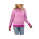 thumbnail image 4 of VISgogo suéter femenino, cuello redondo de color en contraste, manga larga, prendas de punto de retazos, traje de otoño, S/M/L/XL VISgogo  moda, 4 of 6