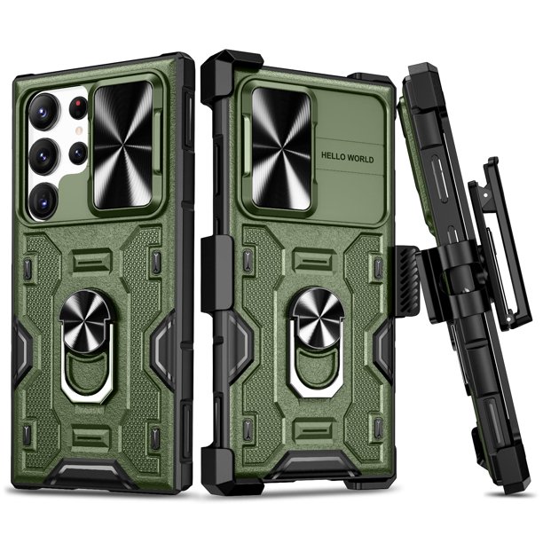 Funda VEGO para Samsung Galaxy S23 Ultra con clip para cinturón