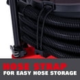 thumbnail image 3 of Ecomax 12 Gallon 6.5 HP OSHA-Compliant Wet/Dry Vacuum with Dual Self-Cleaning HEPA Filters, Airflow Alarm, and Accessories, 3 of 13
