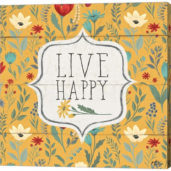 Metaverse Janelle Penner 'Blooming Thoughts VIII' Canvas Art - Multi
