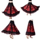 thumbnail image 2 of de baile de tango latino para salón de baile para mujer, vestido de patín con lentejuelas, ropa de baile - rojo, se describe Macarena Vestido de baile latino, 2 of 8