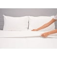 thumbnail image 2 of Cotton Tencel Sheet Set White - Soft & Breathable - 300 Thread Count, 2 of 3