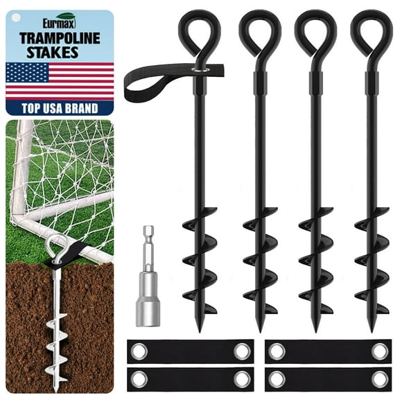 Piquetas de Tornillo para Cama Elástica Piezas Eurmax USA